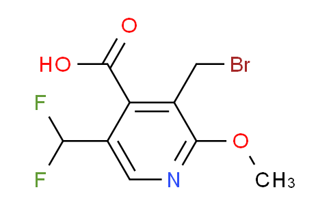 AM53268 | 1361784-07-7 | 3-(Bromomethyl)-5-(difluoromethyl)-2-methoxypyridine-4-carboxylic acid