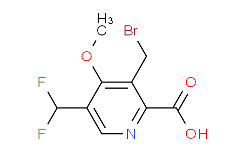 AM53269 | 1361916-82-6 | 3-(Bromomethyl)-5-(difluoromethyl)-4-methoxypyridine-2-carboxylic acid