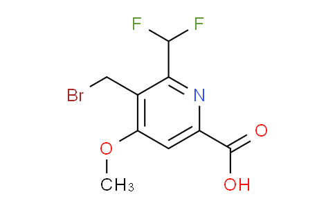 AM53278 | 1361753-12-9 | 3-(Bromomethyl)-2-(difluoromethyl)-4-methoxypyridine-6-carboxylic acid