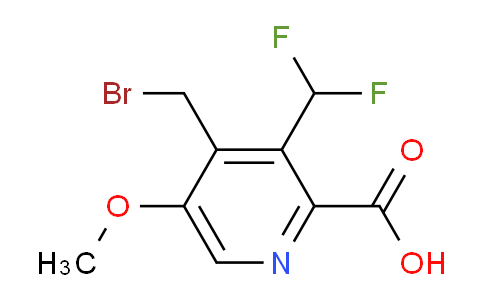 AM53280 | 1361916-99-5 | 4-(Bromomethyl)-3-(difluoromethyl)-5-methoxypyridine-2-carboxylic acid