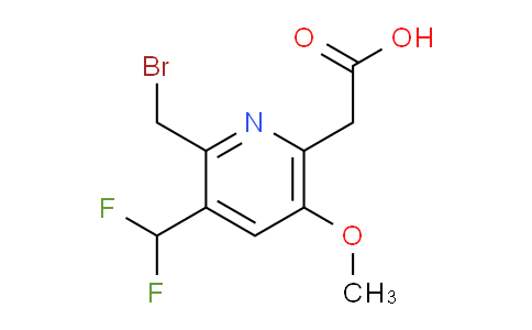 AM53282 | 1361917-62-5 | 2-(Bromomethyl)-3-(difluoromethyl)-5-methoxypyridine-6-acetic acid