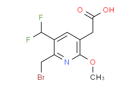 AM53283 | 1361906-76-4 | 2-(Bromomethyl)-3-(difluoromethyl)-6-methoxypyridine-5-acetic acid