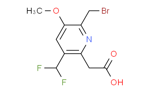 AM53291 | 1361770-97-9 | 2-(Bromomethyl)-5-(difluoromethyl)-3-methoxypyridine-6-acetic acid