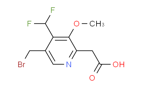 AM53300 | 1361754-46-2 | 5-(Bromomethyl)-4-(difluoromethyl)-3-methoxypyridine-2-acetic acid