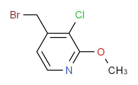 4-Bromomethyl-3-chloro-2-methoxypyridine