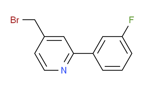 AM53345 | 1227511-43-4 | 4-Bromomethyl-2-(3-fluorophenyl)pyridine
