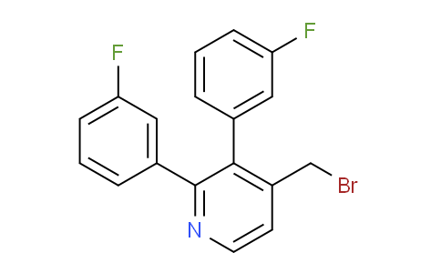 AM53351 | 1227575-52-1 | 2,3-Bis(3-fluorophenyl)-4-(bromomethyl)pyridine