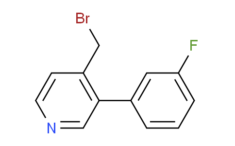 AM53356 | 1227564-45-5 | 4-Bromomethyl-3-(3-fluorophenyl)pyridine