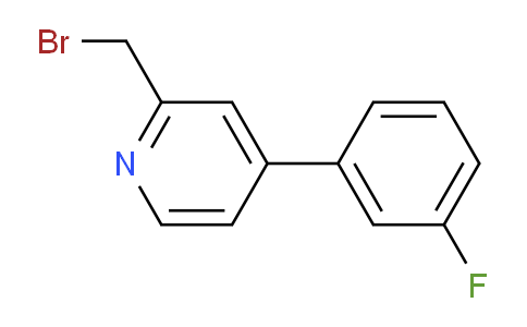 AM53361 | 1227583-56-3 | 2-Bromomethyl-4-(3-fluorophenyl)pyridine
