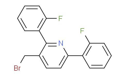 AM53363 | 1227584-11-3 | 2,6-Bis(2-fluorophenyl)-3-(bromomethyl)pyridine