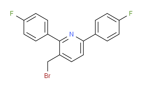 AM53365 | 1227584-15-7 | 2,6-Bis(4-fluorophenyl)-3-(bromomethyl)pyridine