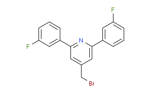AM53367 | 1227605-78-8 | 2,6-Bis(3-fluorophenyl)-4-(bromomethyl)pyridine