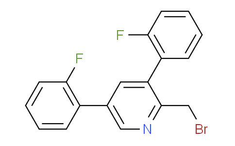 AM53369 | 1227511-66-1 | 3,5-Bis(2-fluorophenyl)-2-(bromomethyl)pyridine