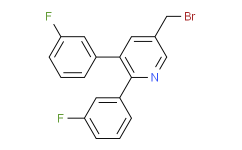 AM53370 | 1227511-88-7 | 5,6-Bis(3-fluorophenyl)-3-(bromomethyl)pyridine