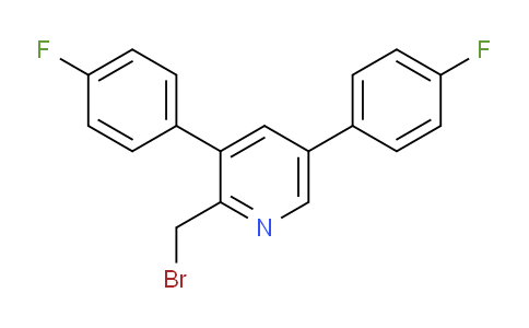 AM53371 | 1227564-92-2 | 3,5-Bis(4-fluorophenyl)-2-(bromomethyl)pyridine