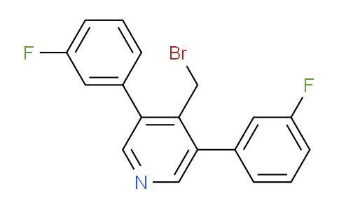 AM53373 | 1227575-80-5 | 3,5-Bis(3-fluorophenyl)-4-(bromomethyl)pyridine