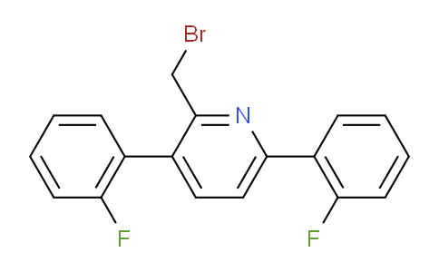 AM53375 | 1227586-72-2 | 3,6-Bis(2-fluorophenyl)-2-(bromomethyl)pyridine