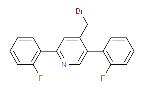 AM53376 | 1227605-65-3 | 2,5-Bis(2-fluorophenyl)-4-(bromomethyl)pyridine