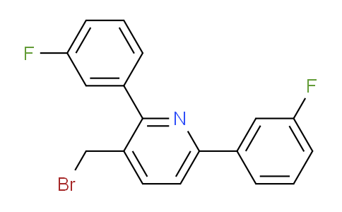 AM53380 | 1227564-75-1 | 2,6-Bis(3-fluorophenyl)-3-(bromomethyl)pyridine