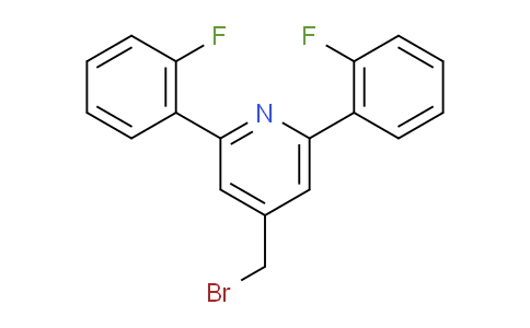 AM53382 | 1227564-85-3 | 2,6-Bis(2-fluorophenyl)-4-(bromomethyl)pyridine