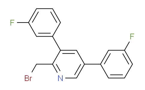 AM53387 | 1227512-26-6 | 3,5-Bis(3-fluorophenyl)-2-(bromomethyl)pyridine