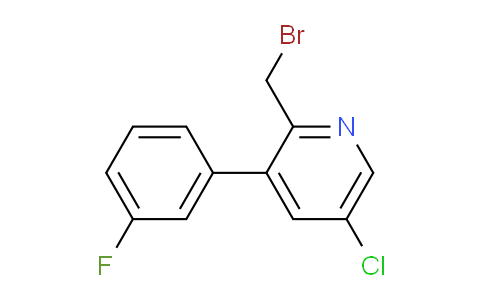 AM53402 | 1227561-94-5 | 2-Bromomethyl-5-chloro-3-(3-fluorophenyl)pyridine