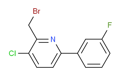 AM53421 | 1227584-95-3 | 2-Bromomethyl-3-chloro-6-(3-fluorophenyl)pyridine