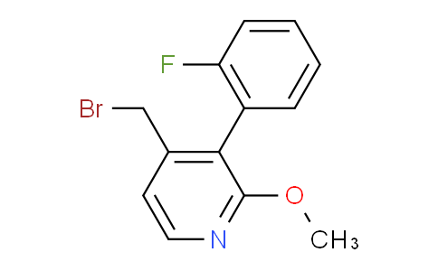 AM53430 | 1227596-14-6 | 4-Bromomethyl-3-(2-fluorophenyl)-2-methoxypyridine