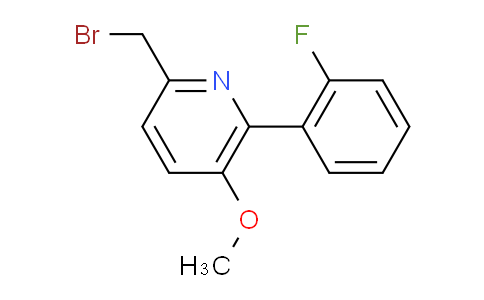 AM53433 | 1227586-92-6 | 2-Bromomethyl-6-(2-fluorophenyl)-5-methoxypyridine