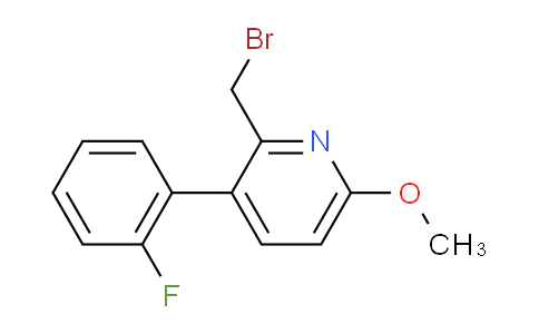 AM53436 | 1227586-99-3 | 2-Bromomethyl-3-(2-fluorophenyl)-6-methoxypyridine