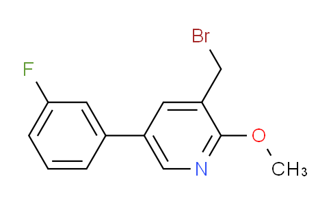 AM53439 | 1227563-81-6 | 3-Bromomethyl-5-(3-fluorophenyl)-2-methoxypyridine