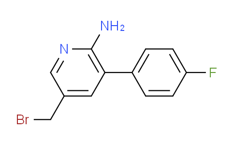 AM53445 | 1227600-57-8 | 6-Amino-3-bromomethyl-5-(4-fluorophenyl)pyridine