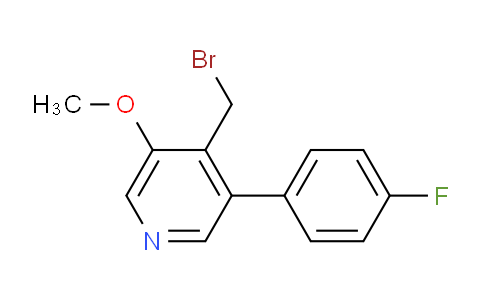 AM53446 | 1227565-61-8 | 4-Bromomethyl-3-(4-fluorophenyl)-5-methoxypyridine
