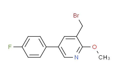 AM53449 | 1227596-89-5 | 3-Bromomethyl-5-(4-fluorophenyl)-2-methoxypyridine