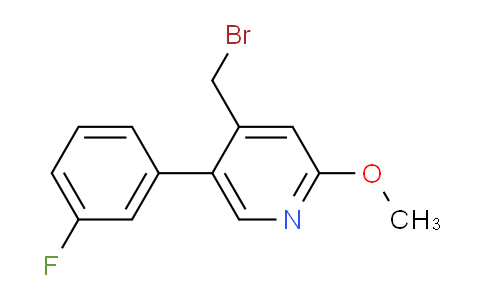 AM53450 | 1227587-08-7 | 4-Bromomethyl-5-(3-fluorophenyl)-2-methoxypyridine