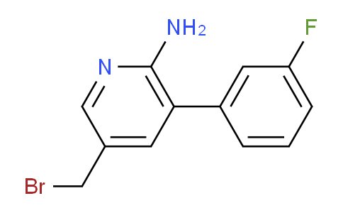AM53451 | 1227597-33-2 | 6-Amino-3-bromomethyl-5-(3-fluorophenyl)pyridine