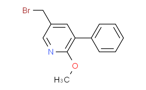 3-Bromomethyl-6-methoxy-5-phenylpyridine