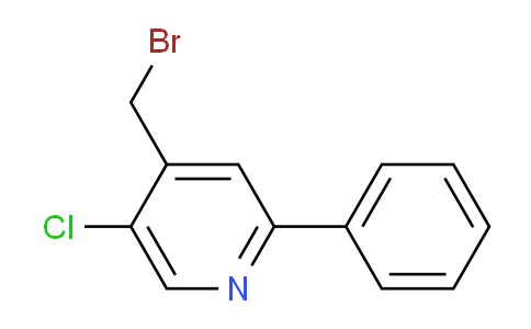 4-Bromomethyl-5-chloro-2-phenylpyridine