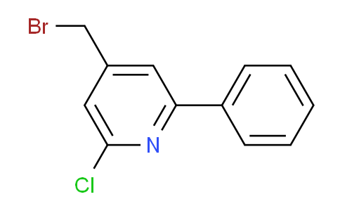 4-Bromomethyl-6-chloro-2-phenylpyridine
