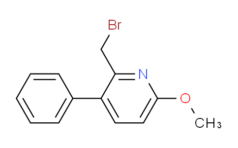 2-Bromomethyl-6-methoxy-3-phenylpyridine