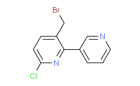 3-Bromomethyl-6-chloro-2-(pyridin-3-yl)pyridine