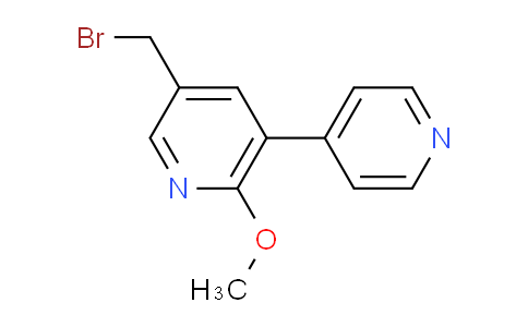 AM53534 | 1227605-81-3 | 3-Bromomethyl-6-methoxy-5-(pyridin-4-yl)pyridine