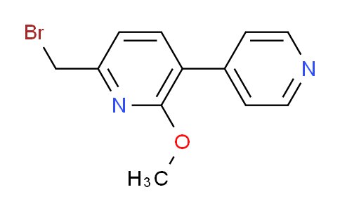 AM53536 | 1227572-12-4 | 2-Bromomethyl-6-methoxy-5-(pyridin-4-yl)pyridine