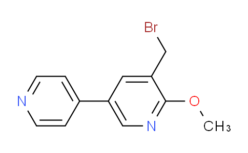 AM53541 | 1227573-47-8 | 3-Bromomethyl-2-methoxy-5-(pyridin-4-yl)pyridine