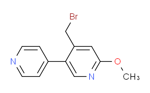 AM53543 | 1227583-83-6 | 4-Bromomethyl-2-methoxy-5-(pyridin-4-yl)pyridine