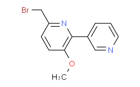 AM53551 | 1227587-96-3 | 2-Bromomethyl-5-methoxy-6-(pyridin-3-yl)pyridine