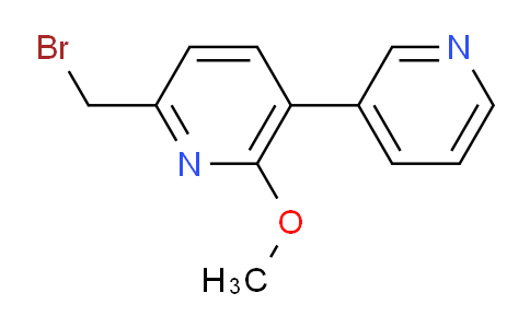 AM53553 | 1227605-88-0 | 2-Bromomethyl-6-methoxy-5-(pyridin-3-yl)pyridine