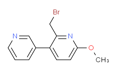 AM53554 | 1227516-38-2 | 2-Bromomethyl-6-methoxy-3-(pyridin-3-yl)pyridine