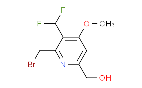 AM53555 | 1361916-02-0 | 2-(Bromomethyl)-3-(difluoromethyl)-4-methoxypyridine-6-methanol