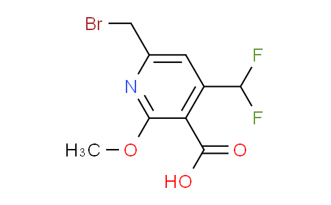 6-(Bromomethyl)-4-(difluoromethyl)-2-methoxypyridine-3-carboxylic acid